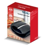 BRUNO ψηστιέρα-τοστιέρα BRN-0216 για 4 τοστ, 1400W, μαύρη mat/inox - Image 5