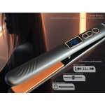 BRUNO ισιωτική πρέσα μαλλιών BRN-0217 με κεραμικές πλάκες, 45W, ψηφιακή ένδειξη, black-copper - Image 4