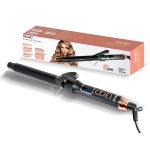 BRUNO ψαλίδι μαλλιών για μπούκλες BRN-0218 με κεραμικό κύλινδρο 25mm, 60W, ψηφιακή ένδειξη, black-copper - Image 5