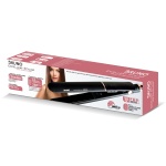 BRUNO ισιωτική πρέσα μαλλιών BRN-0219 με κεραμικές πλάκες, 50W, ψηφιακή ένδειξη, black-copper - Image 5