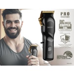 BRUNO επαγγελματική κουρευτική μηχανή BRN-0222 με βάση, επαναφορτιζόμενη, μαύρη - Image 4