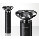 BRUNO ξυριστική μηχανή προσώπου BRN-0223, επαναφορτιζόμενη, μαύρη
