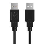 CABLETIME καλώδιο USB 2.0 C161-AMAM, 480Mbps, 0.5m, μαύρο - Image 2