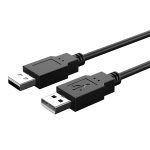 CABLETIME καλώδιο USB 2.0 C161-AMAM, 480Mbps, 0.5m, μαύρο