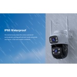 VSTARCAM smart κάμερα C622DR, dual lens, 2MP, WiFi, SD, PTZ, IP66 - Image 3