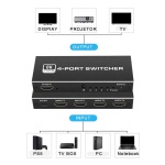 HDMI switch CAB-H149 με τηλεχειριστήριο, 4 σε 1, 8K/60Hz, μαύρο - Image 3