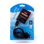 POWERTECH HDMI splitter CAB-H173, 1-in σε 2-out, 4K/30Hz, HDR/HDCP, μαύρο - Image 3