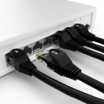 POWERTECH καλώδιο δικτύου CAB-N407, Cat 6 U/UTP, CCA, 250Hz, 7.5m, μαύρο - Image 2