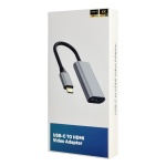POWERTECH αντάπτορας USB-C σε HDMI CAB-UC086, 4K/60Hz, γκρι - Image 3