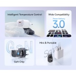 USAMS φορτιστής τοίχου US-CC251, USB-C, 30W, GaN, λευκός - Image 2