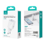 USAMS φορτιστής τοίχου US-CC251, USB-C, 30W, GaN, λευκός - Image 3