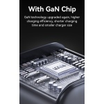 USAMS φορτιστής τοίχου CC263, USB & USB-C, 30W, GaN, λευκός - Image 5