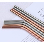 Σετ μεταλλικά καλαμάκια & βουρτσάκι καθαρισμού CLN-0021, 9τμχ - Image 2