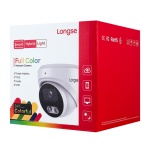 LONGSE IP κάμερα CMSBFCV5RC-28PM με μικρόφωνο, 5MP, 2.8mm, αδιάβροχη IP67, PoE - Image 3