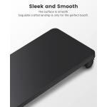 ORICO βάση PC CPB6 με ροδάκια, universal, 41x21.3cm, μεταλλική, μαύρη - Image 3