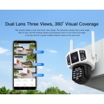 VSTARCAM smart κάμερα CS667DR, dual lens, 3MP, WiFi, SD, PTZ, IP66 - Image 4