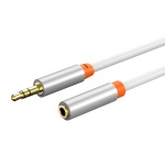 CABLETIME καλώδιο προέκτασης ήχου 3.5mm CT-AV311-P12G, gold plated, 3m, λευκό