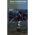 CABLETIME πυκνωτικό μικρόφωνο MP03-AB, με αντιανέμιο & τρίποδα, USB - Image 2