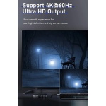 CABLETIME multi-port switch CT-PS41-GB1 σε HDMI, 4 σε 1, 4K/60Hz, γκρι - Image 3