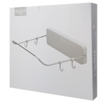 ECOCO βάση τοίχου για κουζίνα-μπάνιο E1717, 24x24x7cm, γκρι - Image 4