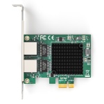 EDUP κάρτα επέκτασης δικτύου PCIe σε 2x RJ45 EP-9613, 1000Mbps - Image 2