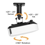 BRATECK Βάση για projectors EPB-2, οροφής, 360° περιστροφή, 15kg - Image 4