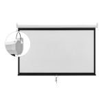 BRATECK οθόνη προβολής projector τοίχου/οροφής ESBA100, 221x124cm, 16:9/100", πτυσσόμενη - Image 2