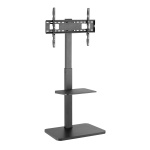 BRATECK βάση τηλεόρασης δαπέδου FS32-46, 37-75", έως 40kg, με ράφι