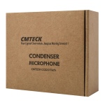 CMTECK επιτραπέζιο μικρόφωνο G006Plus με εύκαμπτο βραχίονα, omnidirectional, USB, μαύρο - Image 5