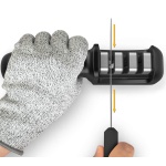 Ακονιστήρι μαχαιριών H1902, 3 επιπέδων, μαύρο - Image 2