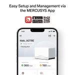 MERCUSYS Whole Home Mesh Wi-Fi 7 System Halo H27BE, 3.6Gbps Dual Band, 2τμχ, V.1.0 - Image 5