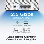 MERCUSYS Whole Home Mesh Wi-Fi 7 System Halo H27BE, 3.6Gbps Dual Band, 3τμχ, V.1.0 - Image 4