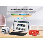 TECLAST ασύρματο πληκτρολόγιο K10, Bluetooth, 25x15cm, μαύρο - Image 2