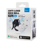 MILI κουδούνι ποδηλάτου με smart tag MiTag Duo, iOS & Android, Bluetooth tracker, μαύρο/λευκό - Image 5