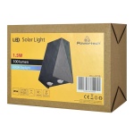 POWERTECH LED ηλιακό φωτιστικό τοίχου HLL-0129, 1.5W, 6500K, 1300mAh - Image 4