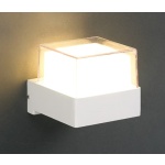 POWERTECH LED φωτιστικό τοίχου HLL-0156, 7W, 4000K, 560lm, IP65, λευκό - Image 2