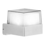 POWERTECH LED φωτιστικό τοίχου HLL-0156, 7W, 4000K, 560lm, IP65, λευκό