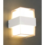 POWERTECH LED φωτιστικό τοίχου HLL-0158, 14W, 4000K, 1120lm, IP65, λευκό - Image 2