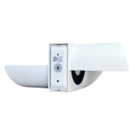 POWERTECH LED φωτιστικό τοίχου HLL-0162, 10W, 4000K, 800lm, IP65, λευκό - Image 5