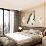 POWERTECH LED φωτιστικό τοίχου HLL-0168, 12W, 4000K, 960lm, λευκό - Image 4