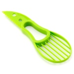 Κόφτης-αποφλοιωτής φρούτων HUH-0016, πλαστικός, πράσινος