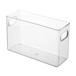 Δοχείο οργάνωσης ψυγείου HUH-0032, 26 x 15.5 x 9cm, διάφανο