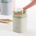 Διανεμητής οδοντογλυφίδας HUH-0042, 9.5 x 5.5cm, πράσινος - Image 2