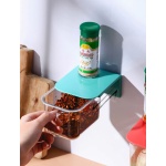 Δοχείο αποθήκευσης μπαχαρικών HUH-0053, με κουταλάκι, 420ml, γαλάζιο - Image 3