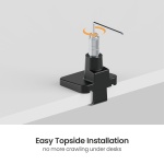 BRATECK gaming βάση γραφείου οθόνης LDT95-C012UC, 24-57", έως 30kg, heavy duty - Image 4