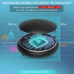 CMTECK επιτραπέζιο μικρόφωνο M003, omnidirectional, USB, μαύρο - Image 3