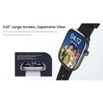 MIBRO smartwatch C4, heart rate, 2.01" TFT, 2 ATM, γκρι - Image 3