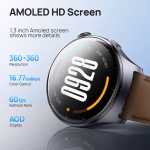 MIBRO smartwatch Lite 3 με 2x λουράκια, heart rate, 1.3" AMOLED, 2 ATM, γκρι/καφέ - Image 3