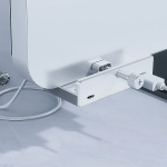 ORICO USB hub MH4PU-P με σφιγκτήρα, 4x θυρών, 5Gbps, USB σύνδεση, ασημί - Image 3