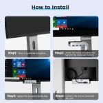 ORICO USB hub MH4PU-P με σφιγκτήρα, 4x θυρών, 5Gbps, USB σύνδεση, ασημί - Image 4